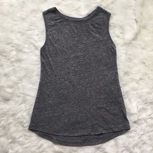 Old Navy Active Fitted Tank Gray Size XS